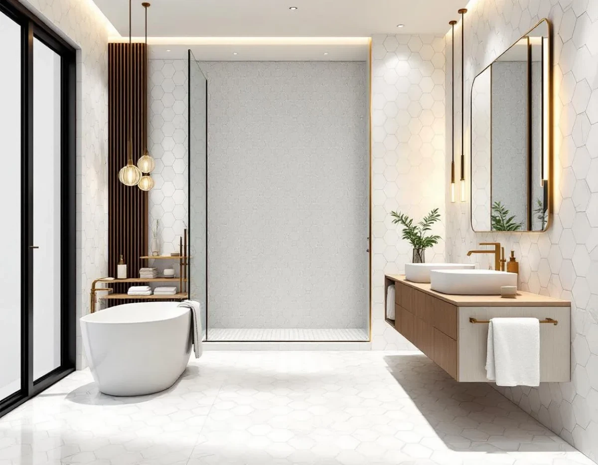 Transformez Votre Salle de Bain avec les Dernières Tendances en Carrelage Mural