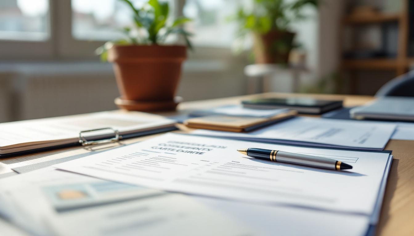 Liste officielle des documents pour carte grise
