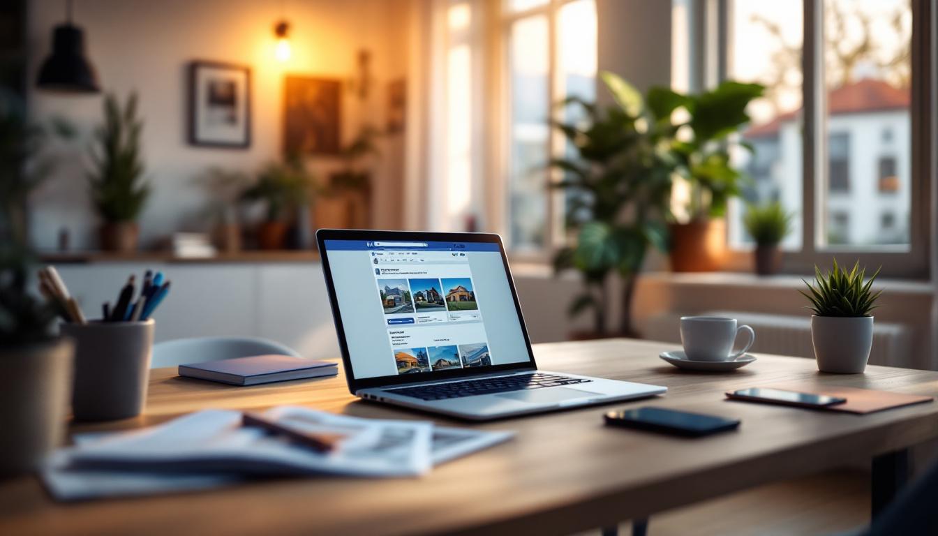 Comment créer page Facebook et vendre plus de biens immobiliers